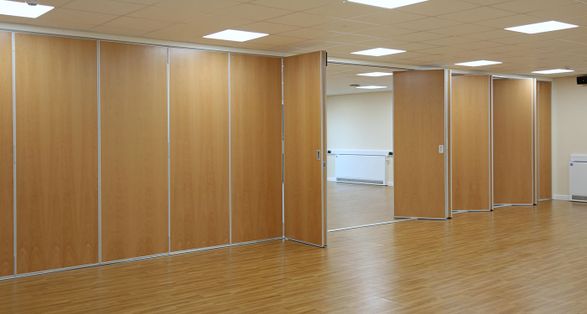Apton Duplex Coupled Demountable Wall
