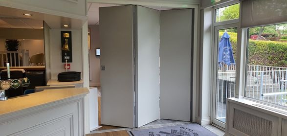 Apton Duplex Coupled Demountable Wall