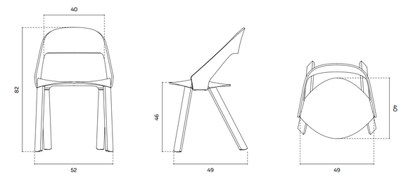 Devorm Rove Wooden Chair