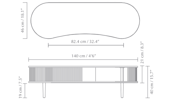Umage Audacious TV Bench