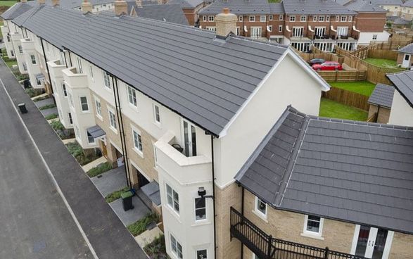 Marley Riven Edgemere Interlocking Concrete Slate Roof-Tiles