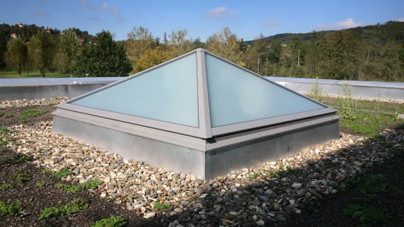Lamilux Lamilux Glass Skylight Fe Pyramid Hipped