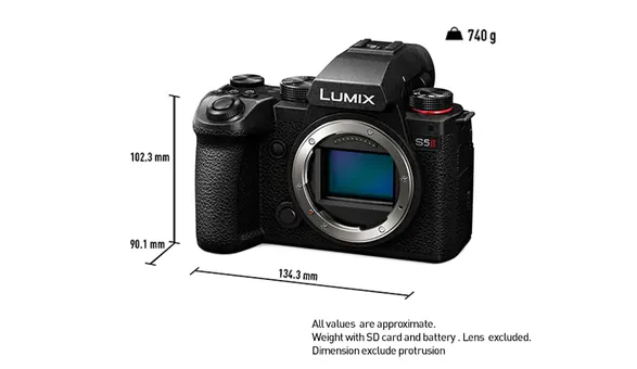 Panasonic Panasonic Lumix S5ii Mirrorless Fullframe Camera Body