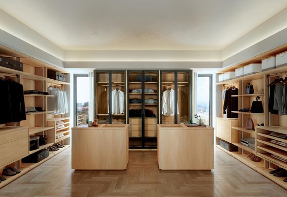 Riva 1920 Avant Open Wardrobes & Walk In Closets