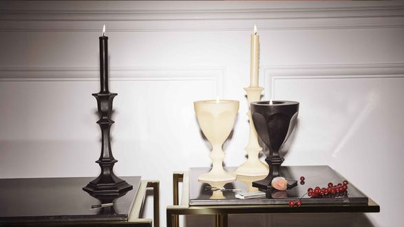 Baccarat Harcourt Glass Candle