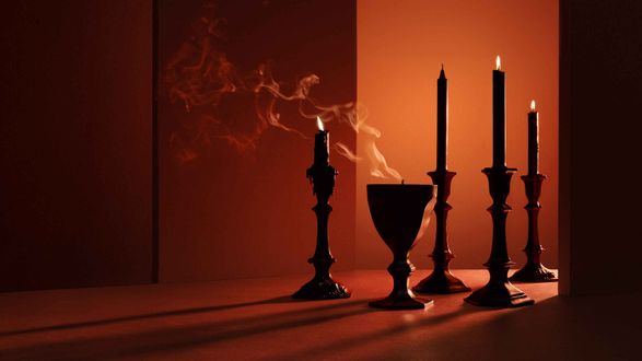 Baccarat Harcourt Glass Candle