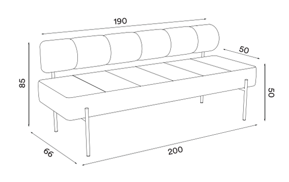 Northern Daybe Dining Sofa