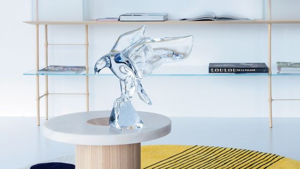 Baccarat Imperator Eagle Sculpture