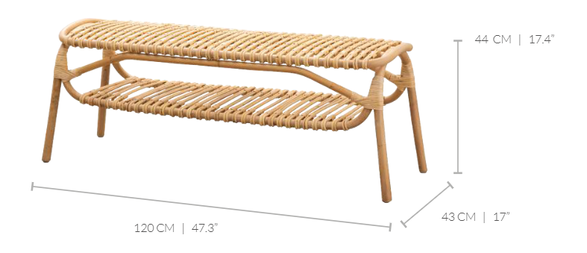 Sika Design Machiya Bench