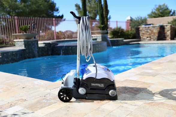 Hayward Sharkvac Xl Automatic Robotic Pool Cleaner With Caddy Cart