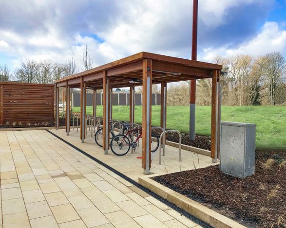 Langley Design Sheldon Cycle Shelter SCS304
