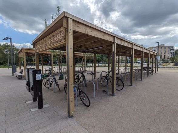 Langley Design Sheldon Cycle Shelter SCS304