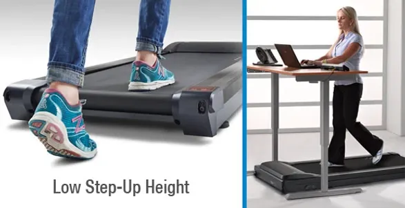 Lifespan TR5000B Pro+ GlowUp Under Desk Treadmill