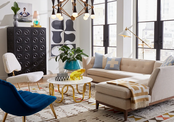 Jonathanadler Tanzania Stripe Hand-woven Rug