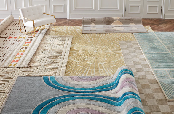 Jonathanadler Tanzania Stripe Hand-woven Rug