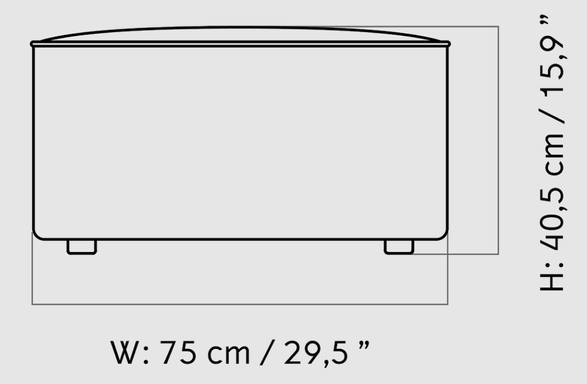 Audo Eave Modular Pouf