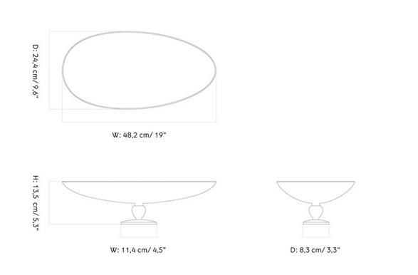 Audo Pavot Centerpiece Decorative objects