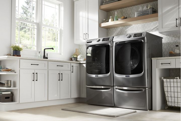 Maytag Front Load Washer with Extra Power and 16-Hr Fresh Hold® option - 4.8 cu. ft.  Washing Machines
