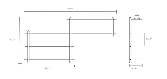 Gejs Nivo Shelf B