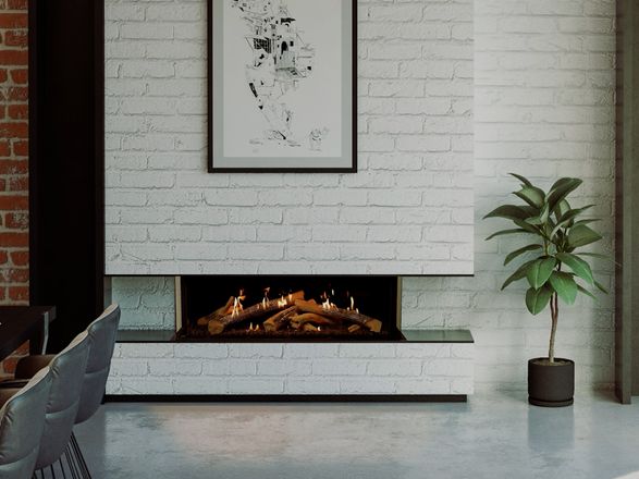 Ortal Wilderness Three Sided 51 Fireplace