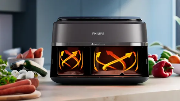 Philips Philips 3000 Series Dual-basket Airfryer, 9.5 Qt (9l)