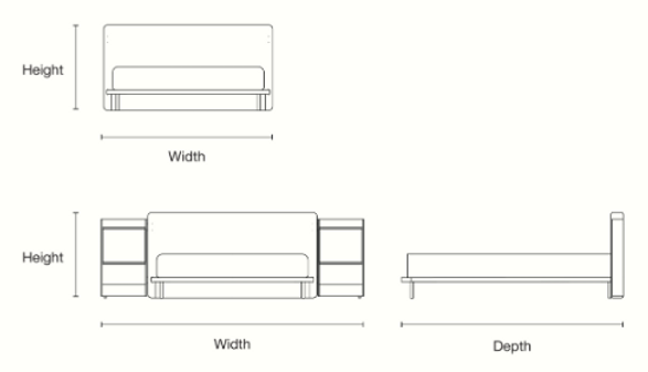 Case Serenza Bed