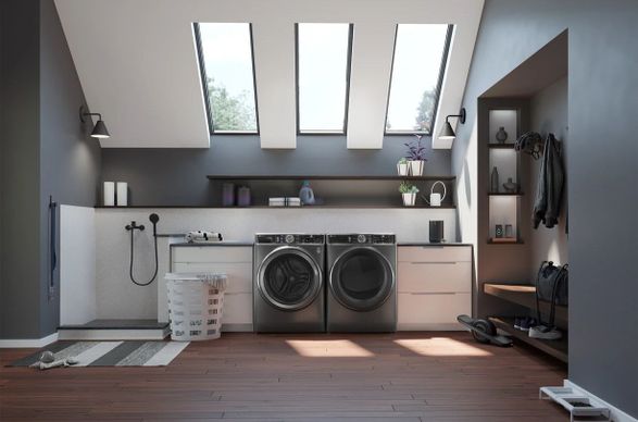 Ge Appliances GE Profile™ Energy Star® 7.8 Cu. Ft. Capacity Smart Front Load Electric Dryer