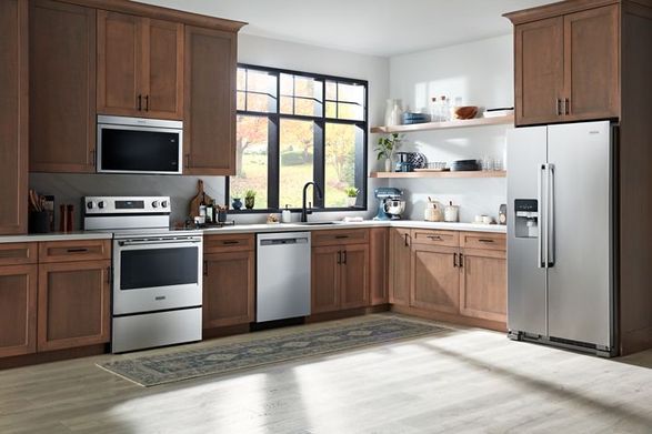 Maytag Front Control Dishwasher with PowerBlast® cycle and Heated Dry