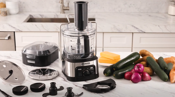 Hamilton Beach® Professional Spiralizing Stack & Snap™ Food Processor, 12 Cup, 70815