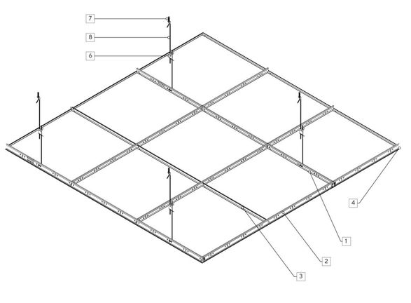 Deckon Rockfon Koral Ceiling Panels