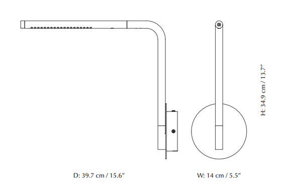 Umage Omni Pivot Wall Lamp