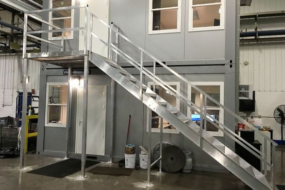 Upsideinnovations Mezzanine Stairs