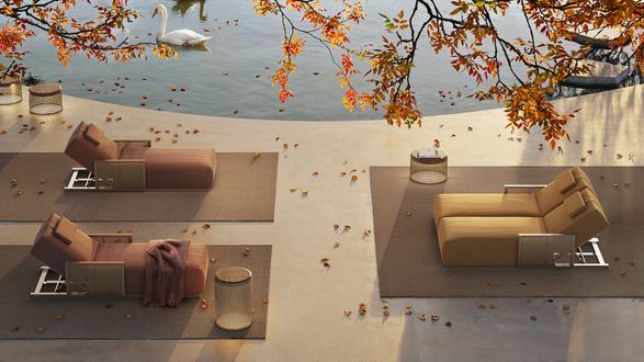 Gandiablasco Bosc Chaise lounge