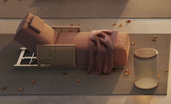 Gandiablasco Bosc Chaise lounge