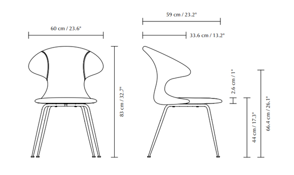 Umage Time Flies Dining Chair