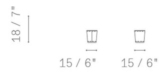 Poltrona Frau Tableware Table Bin