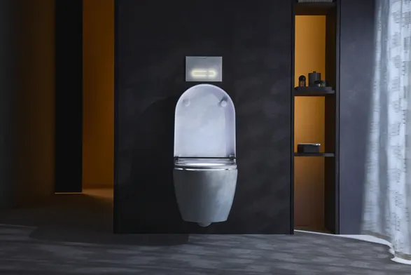 Duravit Sensowash Starck F Compact Shower Toilet, Pro