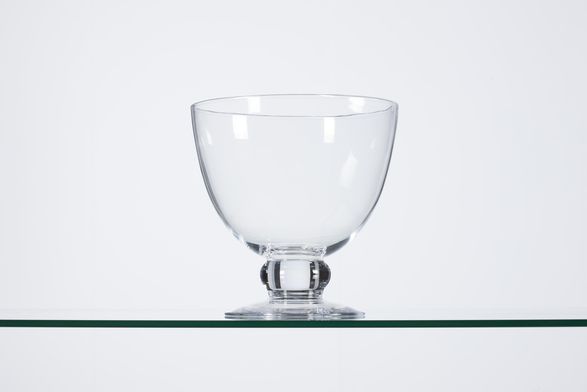 Flamant Jildau, Bowl, On Foot, Mouthblown
