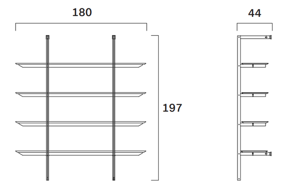 Frag Morgans Bookcase & Shelving