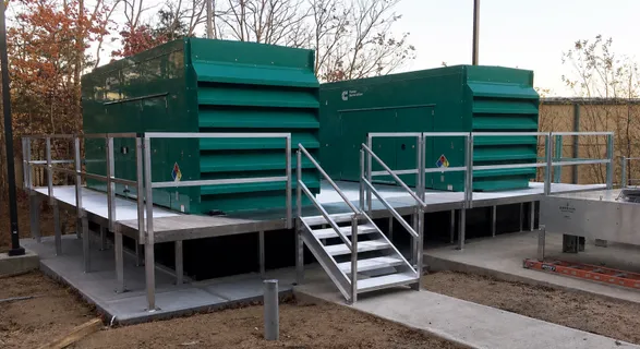 Upsideinnovations Generator Access Stairs