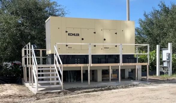Upsideinnovations Generator Access Stairs