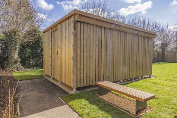 Langley Design Sheldon Cycle Shelter SCS313
