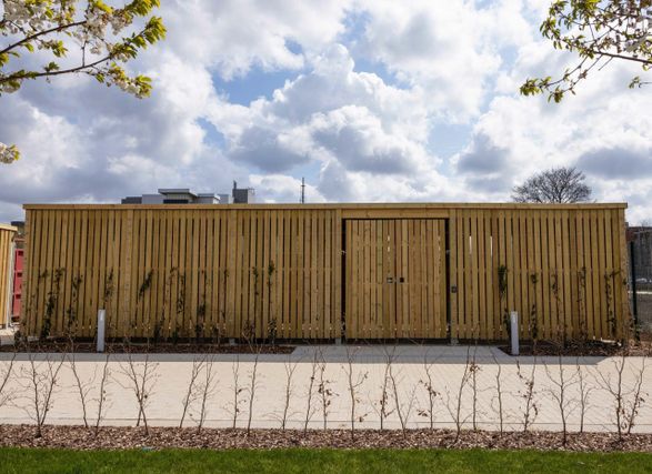 Langley Design Sheldon Cycle Shelter SCS313