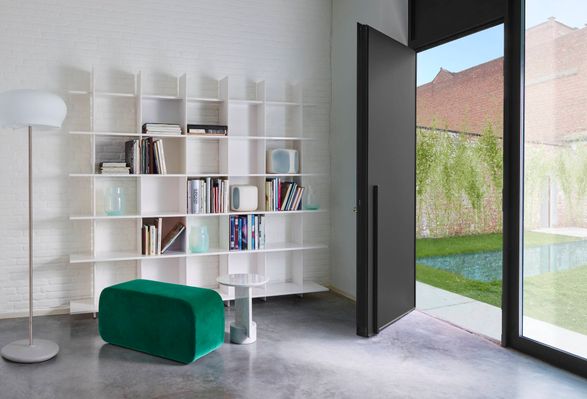 Ligne Roset Alliteration Single Shelving Unit White Lacquer