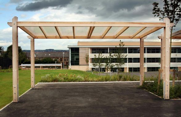 Langley Design Sheldon Cycle Shelter SCS300