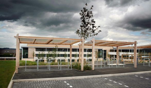 Langley Design Sheldon Cycle Shelter SCS300