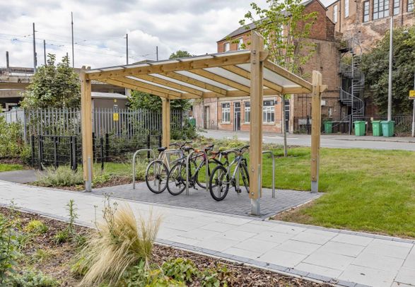 Langley Design Sheldon Cycle Shelter SCS300