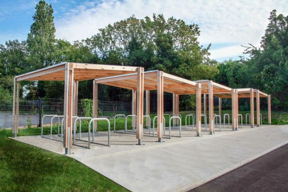 Langley Design Sheldon Cycle Shelter SCS300