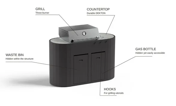 Planika Ovo Gs Outdoor Kitchen