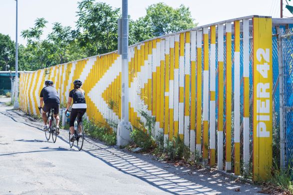 Paths to Pier 42